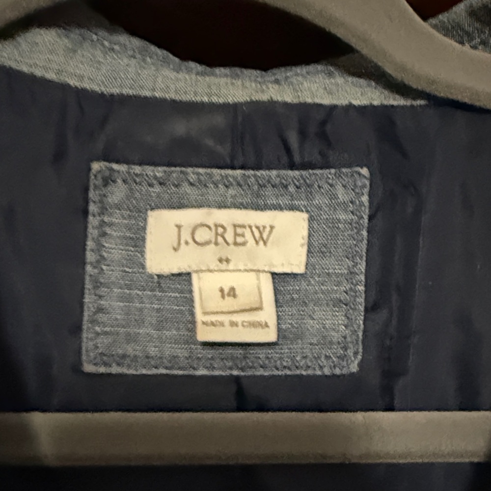 J. Crew Denim Blue Jacket - Picture 2 of 5